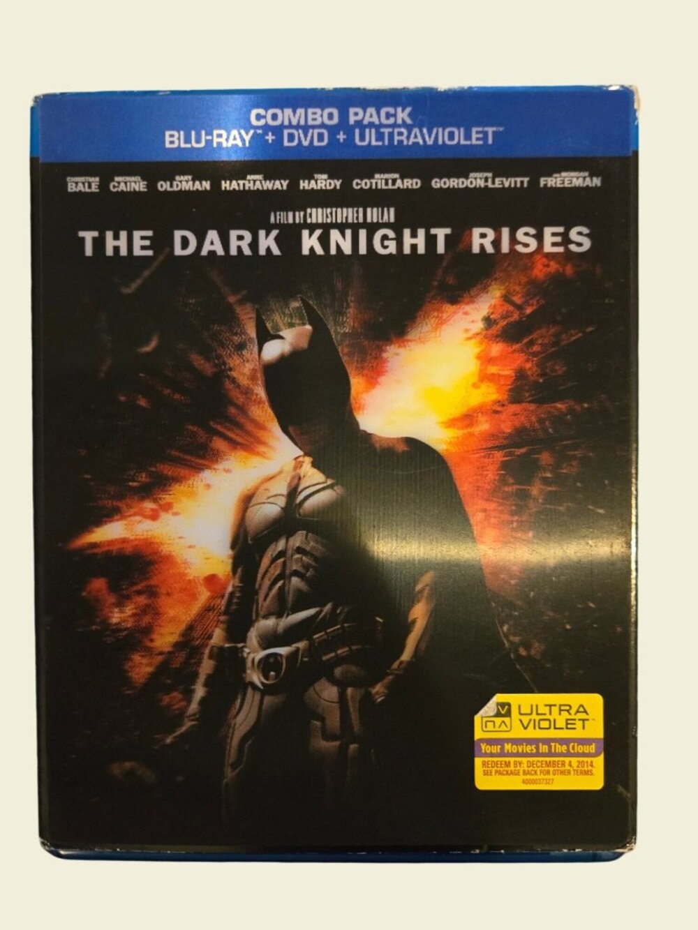 The Dark Knight Rises Blu-Ray + DVD + UltraViolet Combo
